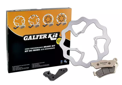 Galfer Oversize első féktárcsa és fékbetétek - KG606WS
