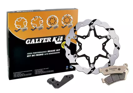 Adapter za disk kočnice i Galfer Oversize pločice sprijeda - KG082RFS