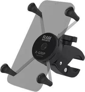 X-Grip XL universal con soporte Tough-Claw Ram (perfil bajo) - RAM-HOL-UN10-400-2U