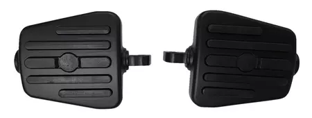 Rivco Products Mini talni nasloni za noge voznika črni - MV132MB