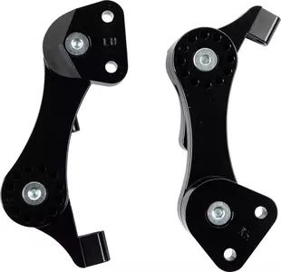 Rivco Products suporturi pentru suporturi de picioare pentru pasageri reglabile negru - HDPBLABK-RE