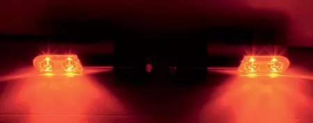 Opschroefbare richtingaanwijzers rood Arlen Ness chroom-2