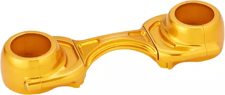 Metodas 49 mm šakės tvirtinimas "Arlen Ness" aukso spalvos - 20-358