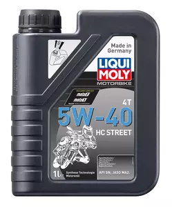 Olio motore Liqui Moly HC Street 5W40 1 l-2