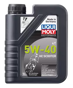 Motorový olej Liqui Moly HC Scooter 5W40 1 l-2