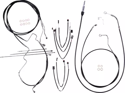 Cablu de direcție și set de cabluri Magnum XR negru/cromatic-2