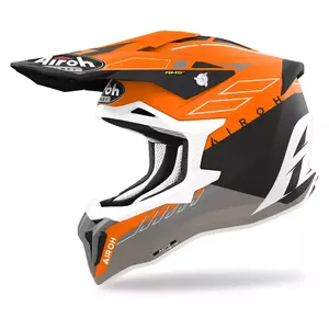 Capacete Airoh Strycker Skin Orange Matt S para motas de enduro-1