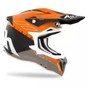 Airoh Strycker Skin Orange Matt M Enduro-Motorradhelm-2