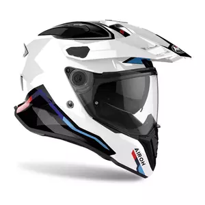 Airoh Commander Factor White Gloss XS enduro-motorcykelhjelm-3