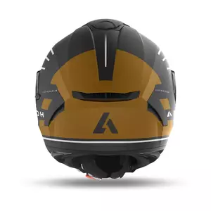 Capacete integral de motociclista Airoh Spark Thrill Gold Matt XL-2