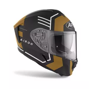 Capacete integral de motociclista Airoh Spark Thrill Gold Matt XL-3