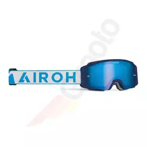 Motocyklové okuliare Airoh Blast XR1 Blue Matt Blue Mirrored lens (1 šošovka je súčasťou balenia)-2