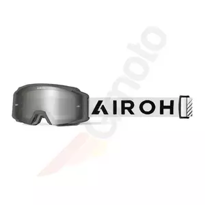 Airoh Blast XR1 Dark Grey Matt motociklininko akiniai Silver Mirrored lęšiai (1 lęšis pridedamas)-3
