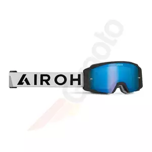 Airoh Blast XR1 Black Matt motoristična očala Modra zrcalna leča (vključena 1 leča)-3
