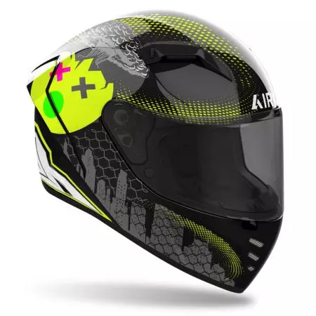 Casque moto intégral Airoh Connor Gamer Gloss S-2
