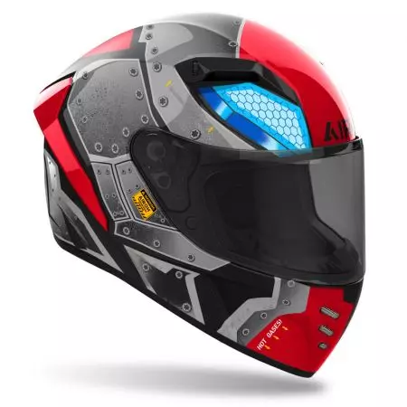 Casque moto intégral Airoh Connor Bot Gloss M-2