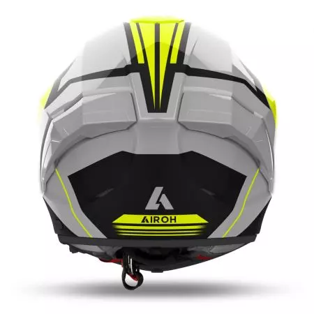 Motociklistička kaciga za cijelo lice Airoh Matryx Thron Yellow Gloss XS-3