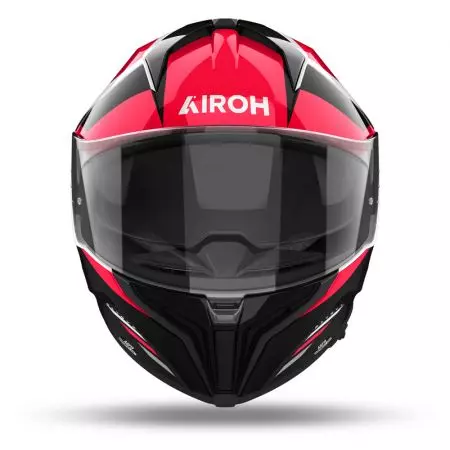 Casque moto intégral Airoh Matryx Thron Red Gloss S-4
