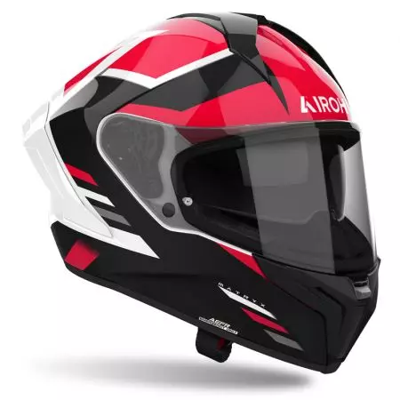 "Airoh Matryx Thron Red Gloss XL" integralus motociklininko šalmas-2