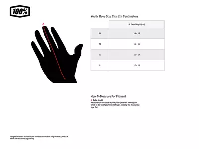 Motoristične rokavice 100% Procent Airmatic Youth barva črna/fluo L-2