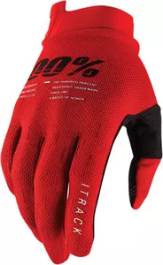 Motoristične rokavice 100% Percent iTrack barva rdeča S - 10008-00015