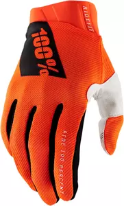 Ръкавици за мотоциклет 100% процент Ridefit цвят флуо оранжев XL - 10010-00008