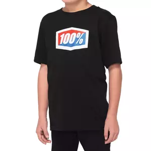 100% Percentagem T-Shirt oficial cor preta M - 20000-00006
