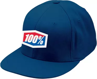 100% Procentas Klasikinė beisbolo kepurė mėlyna S/M-1