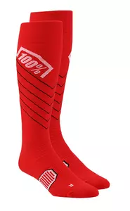 100% процента Hi-Side Performance чорапи червени L/XL - 20054-00008