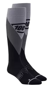 100% Procent Hi-Side Performance sokken zwart L/XL - 20054-00009