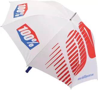 Paraplu 100% Procent kleur blauw/rood/wit - 29012-00000
