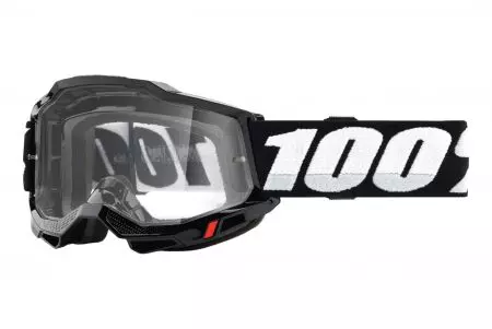 Motociklininko akiniai 100% Percent modelis Accuri 2 Sand spalva juodas fotochromatinis lęšis-1