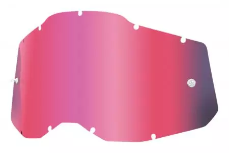 Лещи за очила 100% процент Accuri 2 Strata 2 Youth цвят розово огледало-1