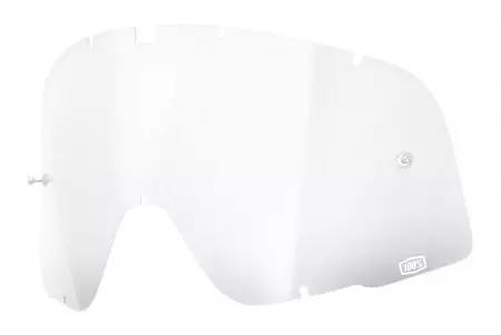 Goggle lens 100% Procent Barstow Classic Legend transparante kleur met Anti-Fog-1