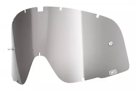Lente de óculos 100% Percentagem Barstow Classic Legend cor prata espelhada com anti-embaciamento - 59001-00002