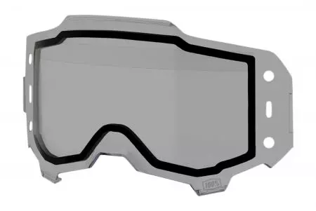 Stofbril 100% Percent Armega Forecast dubbele kleur grijs gerookt-1