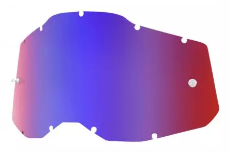 Brýlové čočky 100% Procent Accuri 2 Racecraft 2 Strata 2 barva červená modrá zrcadlová - 59078-00008