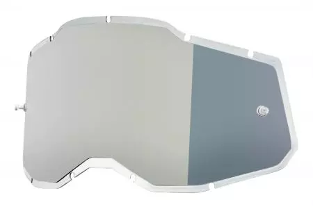 Šošovky okuliarov 100% Procent Accuri 2 Racecraft 2 Strata 2 farba strieborná zrkadlová vstrekovaná-1