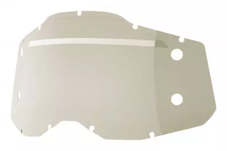 Goggle lens 100% Percent Accuri 2 Racecraft 2 Strata 2 Forecast rookgrijze kleur-1