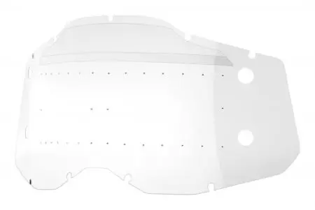 Oculaire de masque 100% Percent Accuri 2 Racecraft 2 Strata 2 Forecast transparent colour with Booms-1
