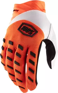 Motoristične rokavice 100% Procent Airmatic barva fluo oranžna S-1