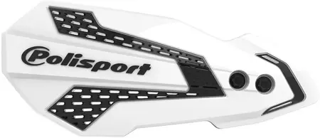 Polisport MX Flow komplet ščitnikov za roke črno-bele barve - 8308200039