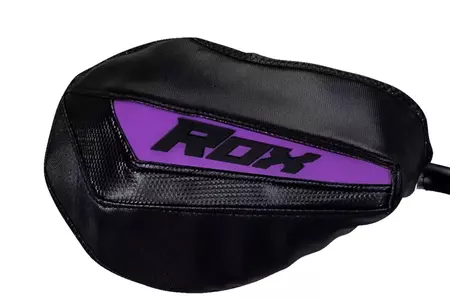 Protectores de mão Rox Speed FX G3 preto roxo-5