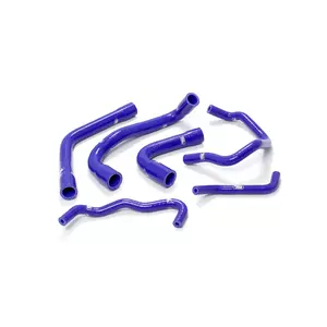 Zestaw silikonowych węży do chłodnicy Samco niebieski - BMW-5-BL