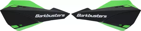 Barkbusters Sabre handbeschermers zwart en groen - SAB-1BK-01-GR