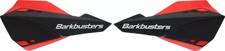 Barkbusters Sabre handbeschermers zwart en rood - SAB-1BK-01-RD