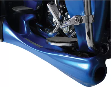 Pasul de protecție Motor Trike Motor Trike Running Board fibra de sticla negru-2