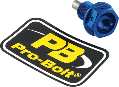 Pro Bolt Ölablassschraube magnetisch M12x1.5x15 blau-2