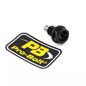 Pro Bolt Ölablassschraube magnetisch M12x1.5x15 schwarz-1