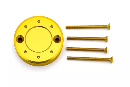 Coperchio del serbatoio del liquido freni in alluminio Pro Bolt oro-1